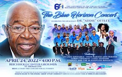 Blue Horizon Concert Flyer